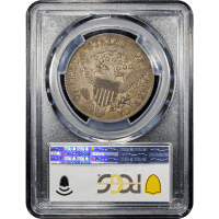 1806 Draped Bust Half Dollar (50c) Pointed 6, Stem Reverse Slab Image