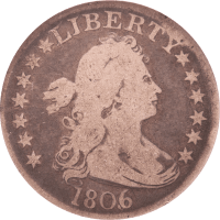 1806/5 Draped Bust Quarter (25c) Obverse Image