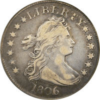 1806/5 Draped Bust Quarter (25c) OGH Obverse Image