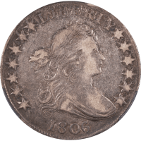 1806/5 Large Stars Draped Bust Half Dollar (50c) Overton 103 Obverse Image
