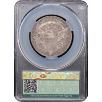 1806/5 Large Stars Draped Bust Half Dollar (50c) Overton 103 Reverse Slab Image