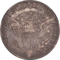 1806/5 Large Stars Draped Bust Half Dollar (50c) Overton 103 Reverse Image