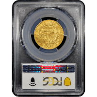 1807 Capped Bust Gold Half Eagle ($5) Reverse Slab Image