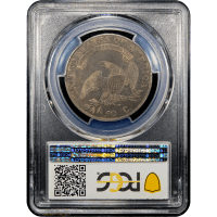 1807 Capped Bust Half Dollar (50c) Bearded Goddess  SLAB Image
