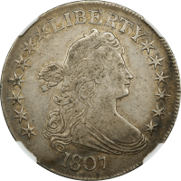 1807 Draped Bust Half Dollar (50c) OBVERSE Image