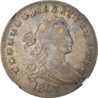 1807 Draped Bust Half Dollar (50c) Obverse Image