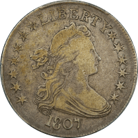 1807 Draped Bust Half Dollar (50c) OBVERSE Image