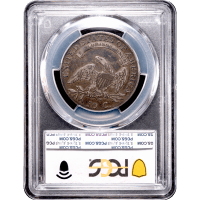 1808 Capped Bust Half Dollar (50c) O-107a Reverse Slab Image