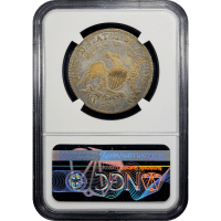 1809 Capped Bust Half Dollar (50c) Reverse Slab Image