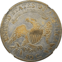 1809 Capped Bust Half Dollar (50c) Reverse Image