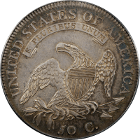 1809 Capped Bust Half Dollar (50c) OGH Reverse Image