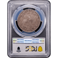 1810 Capped Bust Half Dollar (50c) Reverse Slab Image