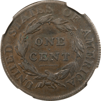 1810 Classic Head Large Cent (1c) Reverse Image