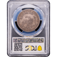 1811 Capped Bust Half Dollar (50c) Large 8 Reverse Slab Image