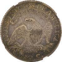 1812 Capped Bust Half Dollar (50c) Reverse Image