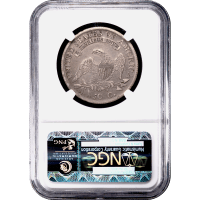 1812 Capped Bust Half Dollar (50c) O-104 Reverse Slab Image