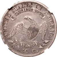 1812 Capped Bust Half Dollar (50c) O-104 Reverse Image