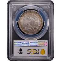 1812 Capped Bust Half Dollar (50c) Reverse Slab Image