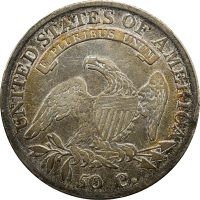 1812 Capped Bust Half Dollar (50c) REVERSE Image
