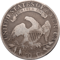1814 Capped Bust Half Dollar (50c) E/A Reverse Image