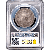 1814 Capped Bust Half Dollar (50c) E/A Reverse Slab Image