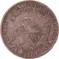 1814 Capped Bust Half Dollar (50c) Reverse Image