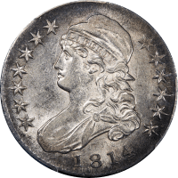 1814 Capped Bust Half Dollar (50c) Obverse Image