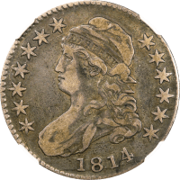 1814/3 Capped Bust Half Dollar (50c) Obverse Image