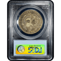 1814/3 Capped Bust Half Dollar (50c) Reverse Slab Image