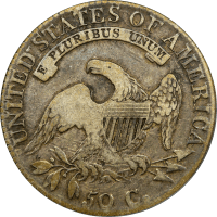 1814/3 Capped Bust Half Dollar (50c) Reverse Image