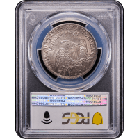 1817 Capped Bust Half Dollar (50c) Reverse Slab Image