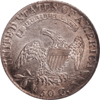 1817 Capped Bust Half Dollar (50c) Reverse Image
