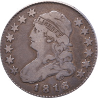 1818/5 Capped Bust Quarter (25c) Obverse Image