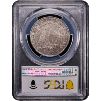 1819 Capped Bust Half Dollar (50c) Reverse Slab Image