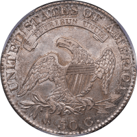 1819 Capped Bust Half Dollar (50c) Reverse Image
