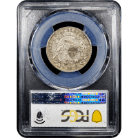 1819 Capped Bust Quarter (25c) Small 9 Reverse Slab Image