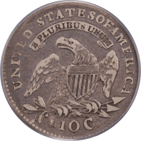1820 Capped Bust Dime (10c) STATESOF Reverse Image