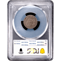 1821 Capped Bust Dime (10c) Large Date Reverse Slab Image