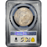 1821 Capped Bust Half Dollar (50c) Reverse Slab Image