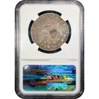 1822 Capped Bust Half Dollar (50c) Reverse Slab Image