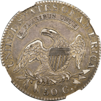 1822 Capped Bust Half Dollar (50c) Reverse Image