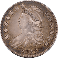 1823 Capped Bust Half Dollar (50c) O-104 Obverse Image
