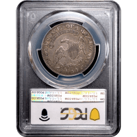 1823 Capped Bust Half Dollar (50c) O-104 Reverse Slab Image