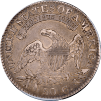 1823 Capped Bust Half Dollar (50c) O-104 Reverse Image