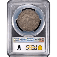 1823 Capped Bust Half Dollar (50c) Reverse Slab Image