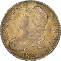 1824 Capped Bust Half Dollar (50c) OBVERSE Image