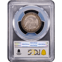1824/2 Capped Bust Quarter (25c) Reverse Slab Image