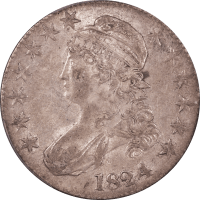 1824/4 Capped Bust Half Dollar (50c) Obverse Image