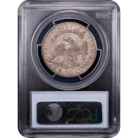 1824/4 Capped Bust Half Dollar (50c) Reverse Slab Image