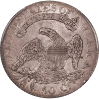 1824/4 Capped Bust Half Dollar (50c) Reverse Image